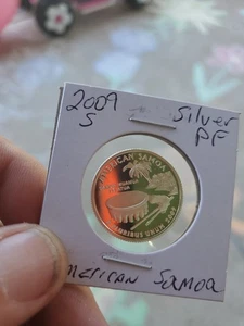2009 S 90% Silver American Somoa Quarter DCAM  - Picture 1 of 4