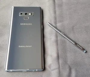 New in Box Samsung Note 9 SM-N960U USA 128G 4G UNLOCK SMARTPHONE/Cloud Silver WF - Picture 1 of 8