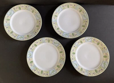 Set Of 4 Studio Nova Spring Medley AT708 Salad Plate 7 7/8” Round - Image 1 of 4