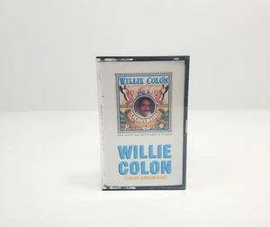 Willie Colon - Color Americano Cassette Tape 1990 Mexican Tape Album Salsa - Picture 1 of 4