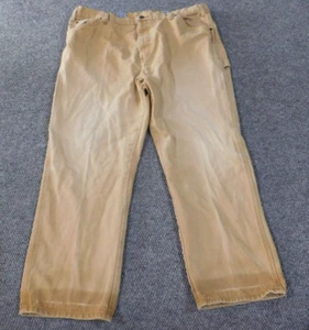 Dickies Jeans 38x30 Mens Beige straight work denim outdoors - Picture 1 of 12