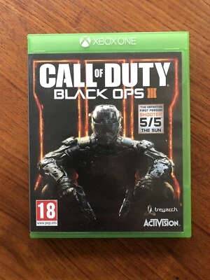 Call of Duty Black Ops 3 (Xbox One, 2018) COD Complete CIB PAL Version - Image 1 of 3