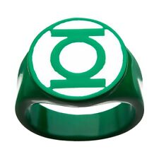 GREEN LANTERN RING OFFICIALLY LICENSED STAINLESS STEEL NYCC 2019 EXCLUSIVE