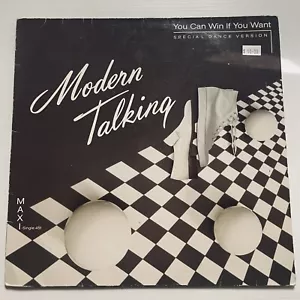 Modern Talking You Can Win If You Want Vinyl Record 12” 33 RPM Maxi Single 1985 - Picture 1 of 24