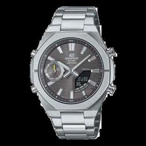 CASIO EDIFICE ECB-S10D-8A Cuarzo Zafiro Móvil Acero Inoxidable Bluetooth Derecha - Imagen 1 de 4