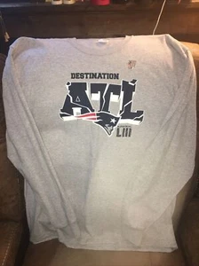 Camicia manica lunga Port And Company Patriots Super Bowl LIII, taglia XL - Foto 1 di 3