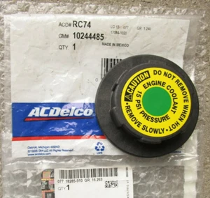 NEW GENUINE GM Coolant Recovery Tank Cap fit 92-96 Caprice Cavalier Impala SS - Picture 1 of 1