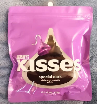 Glamlite Hersheys Kisses Special Dark 6 Purple Toned Eyeshadow Body Palette 6.6g - Image 1 of 4
