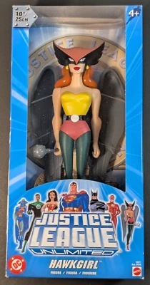 Justice League HawkGirl - 10" Action Figure - NIB Sealed - 2003 Mattel DC Comics - Image 1 of 4