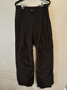 Obermeyer Men’s Small Black Nylon Malted Snow Ski Pants - Picture 1 of 12