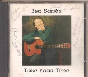BEN SANDS – Take Your Time CD 1993 Spring Records MINT RARE (autographed signed) - Bild 1 von 2