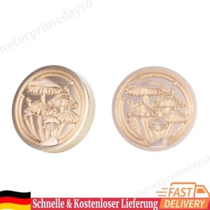 Wachssiegel-Stempel, rund, antike Einladungen, DIY-Umschlag, Kopf ersetzen (MG04 - Bild 1 von 12