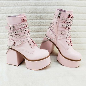 Las mejores ofertas en Rock Botas Rosa para Mujeres | eBay