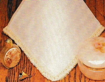 Old Fashioned Lace Edging Trim - Size 30 cotton thread - CROCHET PATTERN ONLY - Image 1 of 2