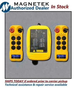 w/FREE BOOT $50 value Magnetek FLEX-6EX2-09-2T Crane Radio Remote Control System - Picture 1 of 1