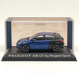 1/43 Norev Peugeot 308 GTi SPORT VERSIO Blue/BLACK Diecast Models Car Collection - Picture 1 of 7