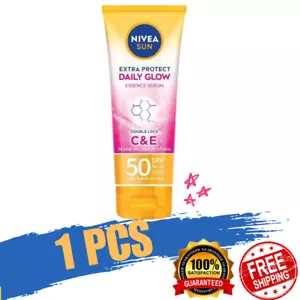 NIVEA Sun Extra Protect Daily Glow Essence Serum SPF50 Pa+++ 70 ml - Foto 1 di 7