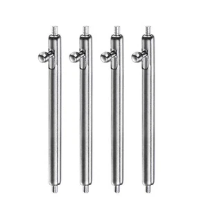 4pcs Quick Release Spring Bar 1.8mm Dia 21mm Width Stainless Steel Watch Pins - Picture 1 of 5