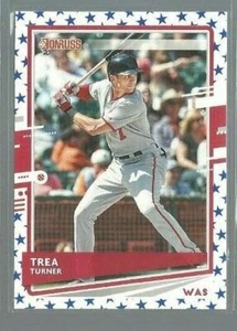 2020 Donruss Independence Day Variations #108 Trea Turner (ref 95365) - Picture 1 of 1