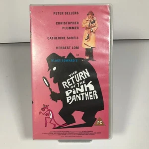 Blake Edwards The Return Of The Pink Panther VHS Hardcase 1993 ReRelease 108 Min - Picture 1 of 11