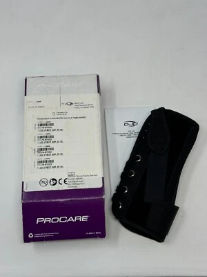 PROCARE 79-87302 Wrist Splint w/ Abducted Thumb, Right, Size XS Black New in Box - Image 1 of 4