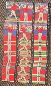 10 Count Lot KEN GRIFFEY JR UNCUT BASEBALL 6 CARD SHEET ROYAL CROWN ROOKIES Reds - Picture 1 of 2