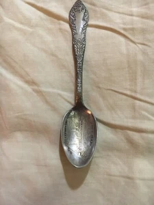 Vintage Sheffield Plate Co. USS Maine Spoon - Picture 1 of 6