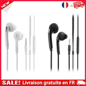 Écouteur plat de 3,5 mm dans l'écouteur d'écouteurs d'oreille pour Samsung S6 No - Zdjęcie 1 z 18