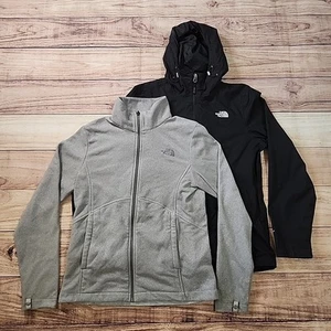 Chaqueta triclimática 3 en 1 The North Face negra para mujer talla mediana NF0A2SVL DEFECTUOSA - Imagen 1 de 24