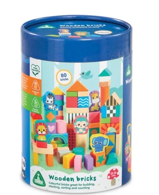 ELC Wooden Bricks - Image 1 of 4