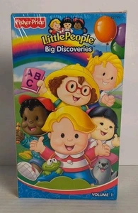 Little People, Big Discoveries, Volume 1 (VHS, English subtitles) NEW SEALED - Foto 1 di 3