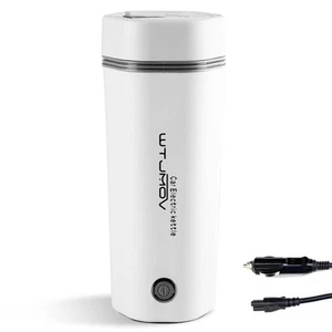 12V Car Electric Kettle, Travel Portable Electric Tea Coffee Kettle Fast Wate... - Picture 1 of 7