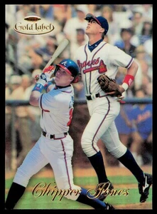 Chipper Jones Atlanta Braves 1998 Topps Gold Label #27 - Imagen 1 de 2
