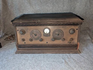 Stromberg-Carlson #501 Radioempfänger 20er Jahre Schatztruhe Stil Schrankradio - Bild 1 von 16