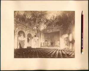 Photo Photographe inconnu, vue de Monaco / Monte-Carlo, Theater vue intérieure - Bild 1 von 2