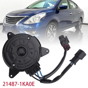 Radiator Fan Cooling Motor Replacement 21487-1KA0E for Nissan Versa Note 2014-19 - Picture 1 of 11