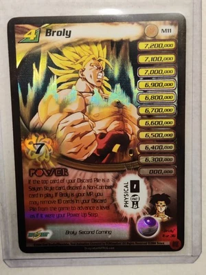 Broly 4 M11 FOIL Broly Second Coming DBZ DBGT CCG Score - Image 1 of 4