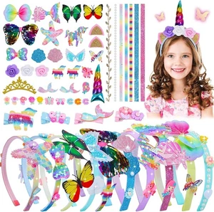 Stirnband Making Kit für Mädchen, beste Geschenke für 6+ Jahre alte Mädchen DIY Haar Accessoire - Bild 1 von 6