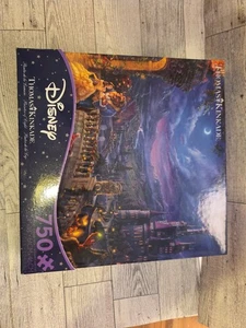 Thomas Kinkade Disney Beauty & the Beast Puzzle Dancing in the Moonlight 750 PC  - Picture 1 of 9