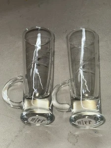 Set Of 2 Princess House Exclusive Crystal Mini Mug Shot Glasses - Picture 1 of 10