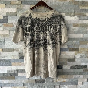 Tapout American Vintage Shirt MMA UFC Grunge Goth Y2K Men’s Short Sleeve Sz L - Bild 1 von 6