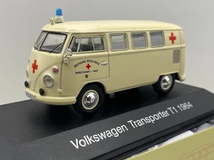Volkswagen Transporter T1 1964 Ambulance 1:43 Atlas Diecast modelcar - Picture 1 of 7