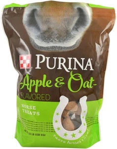 Purina Apple & Oats Horse Treats, 3.5 lb PANAY - Picture 1 of 1