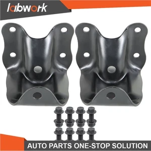 Labwork Rear Leaf Spring Bracket Kit 1986-2011 For Ford Ranger Mazda B2300 2PCS - Picture 1 of 13