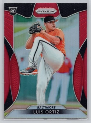 Panini Prizm #48 2019 Luis Ortiz Red Baltimore Orioles Foto 1 de 2