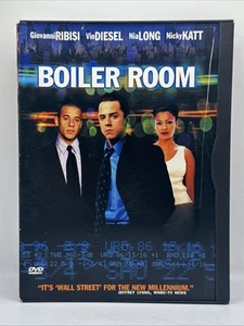 Boiler Room (DVD, 2000) Giovanni Ribisi Vin Diesel Nia Long Nicky Katt - Imagen 1 de 6