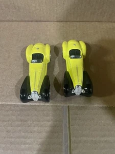 1999 New-Ray 1:43 Scale Yellow Alfa Romeo 1938 8C 2900 Diecast Toy Cars. 2 Total - Picture 1 of 5