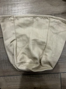 Longaberger L CANISTER Extra Large Basket Liner Oatmeal tan fabric - Picture 1 of 1