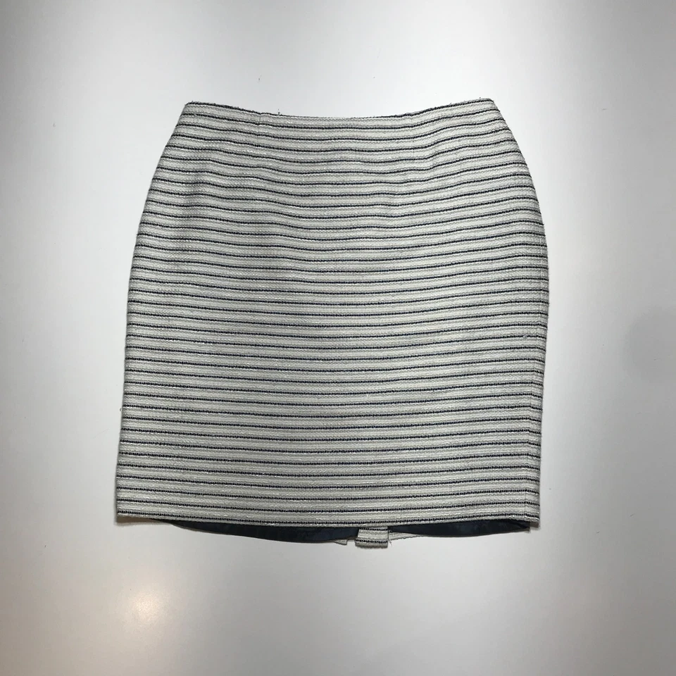 Jones Studio Separates Skirt Womens 16W Tweed Black and White Pencil Essential - Image 1 of 4
