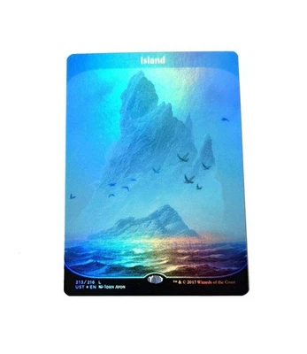 MTG Island 213 FOIL English version unstable Unstable - Image 1 of 2